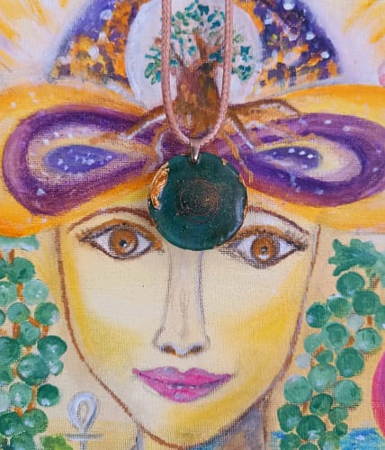 אורגונייט תיליון תכשיט אנרגי פיגם